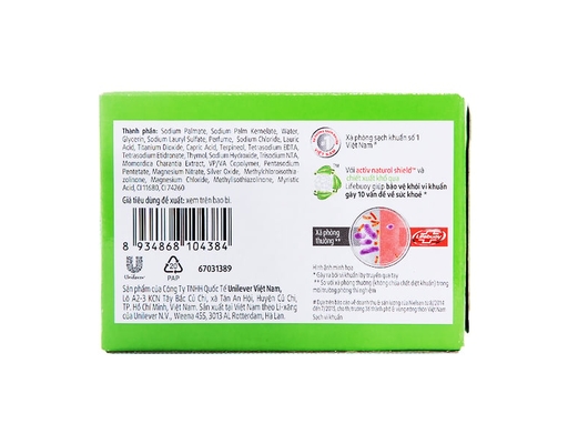 Xà Phòng Cục Diệt Khuẩn Thiên Nhiên 90g Lifebuoy ảnh 1