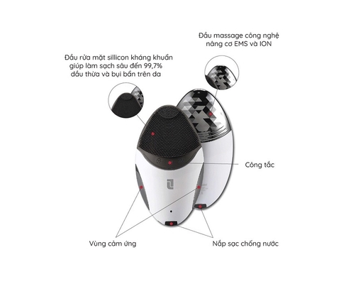 Máy Rửa Mặt Và Nâng Cơ CMD100 Lifetrons ảnh 1