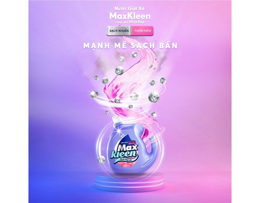 Nước Giặt Xả Hương Hoa Nắng 3.8kg MaxKleen ảnh 2