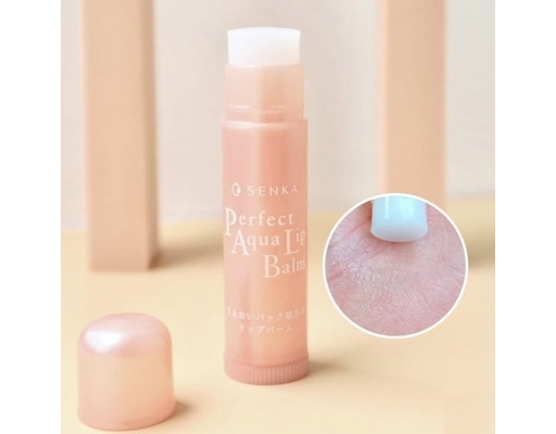 Son Dưỡng Cấp Ẩm Perfect Aqua Lip Balm 4.5g SENKA ảnh 2