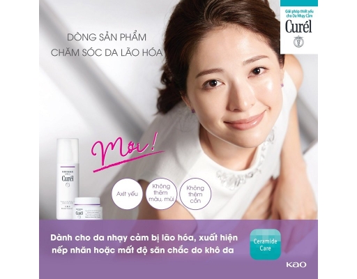 Kem Dưỡng Ẩm Chuyên Sâu Cho Da Lão Hóa 40g Curél ảnh 5