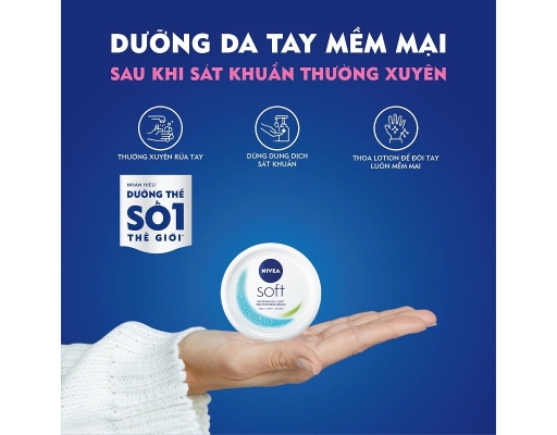 Kem Dưỡng Ẩm Mềm Cho Da Jojoba & Vitamin E 200ml NIVEA ảnh 2