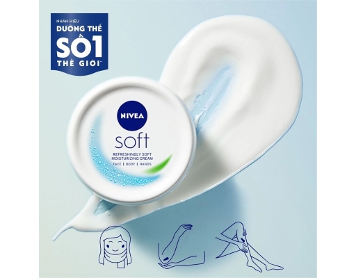 Kem Dưỡng Ẩm Mềm Cho Da Jojoba & Vitamin E 200ml NIVEA ảnh 3