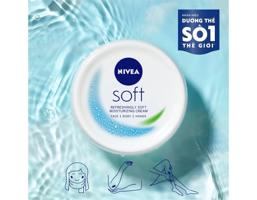 Kem Dưỡng Ẩm Mềm Cho Da Jojoba & Vitamin E 200ml NIVEA ảnh 4