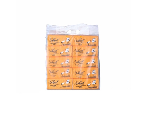 Lốc 10 Gói Khăn Giấy 3 Lớp - 10 Gói x 100 Tờ Silkwell ảnh 0