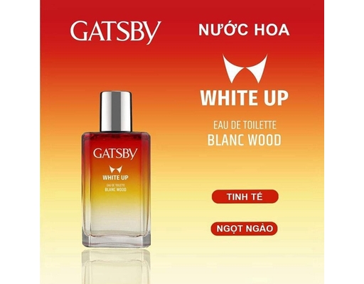 Nước Hoa White Up Eau De Toilette Blanc Wood 50ml GATSBY ảnh 1