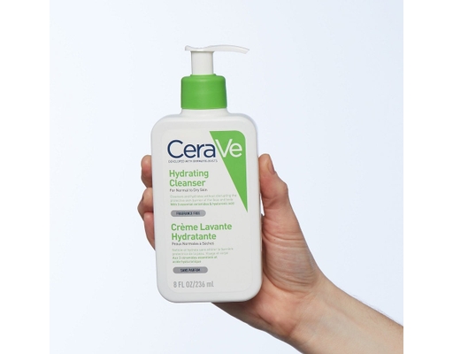 Sữa Rửa Mặt Làm Sạch Sâu Cho Da Thường Và Khô 236ml CeraVe ảnh 3