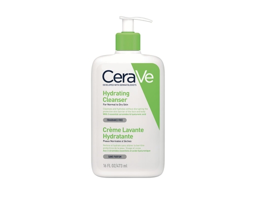Sữa Rửa Mặt Làm Sạch Sâu Cho Da Thường Và Khô 473ml CeraVe ảnh 0