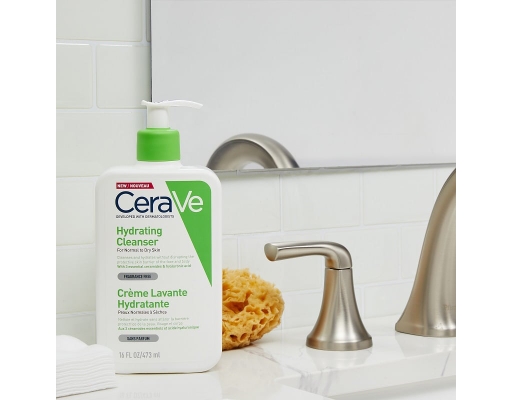 Sữa Rửa Mặt Làm Sạch Sâu Cho Da Thường Và Khô 473ml CeraVe ảnh 2
