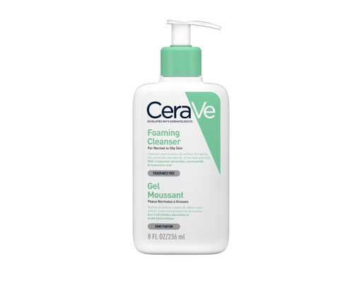 Sữa Rửa Mặt Làm Sạch Sâu Cho Da Dầu 236ml CeraVe ảnh 0