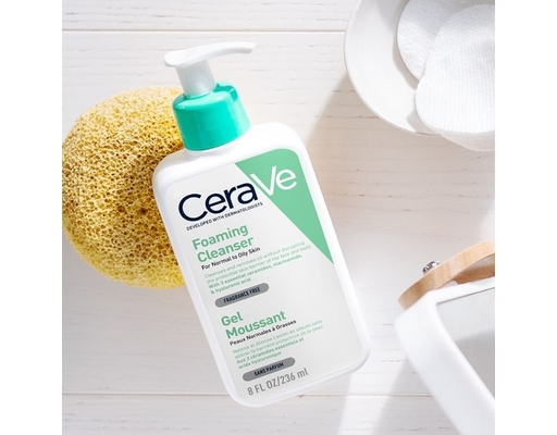 Sữa Rửa Mặt Làm Sạch Sâu Cho Da Dầu 236ml CeraVe ảnh 3