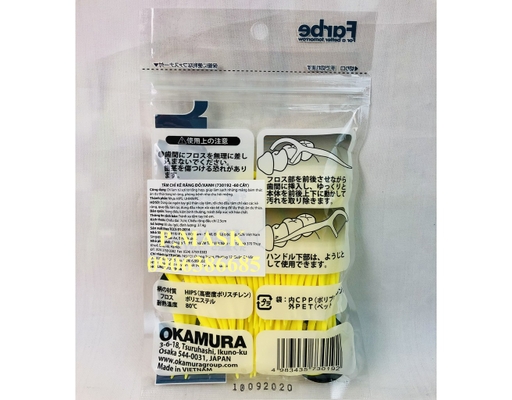 Tăm Chỉ (Đỏ/Xanh) 60 Cây Okamura ảnh 1
