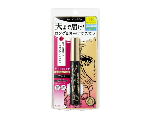 Mascara Màng Film Nâng Cong Và Dài Mi Màu Đen Tuyền 6g Kissme ảnh 0