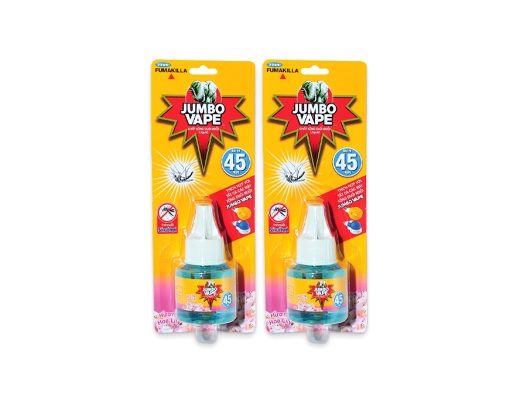 Chất Xông Đuổi Muỗi Vape Hoa Anh Đào - 2 Cái x 68ml Jumbo ảnh 0