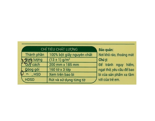 Combo Khăn Giấy Rút Tre Brown 3 Lớp - 160 Tờ x 3 Gói Silkwell ảnh 3