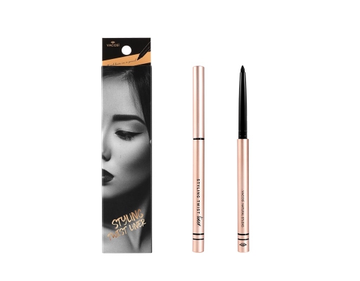 Chì Kẻ Mắt Dạng Gel Đen Styling Twist Liner 5ml VACOSI ảnh 1