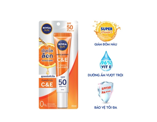 Tinh Chất Chống Nắng Vitamin C&E SPF50 Pa+++ 30ml NIVEA ảnh 3