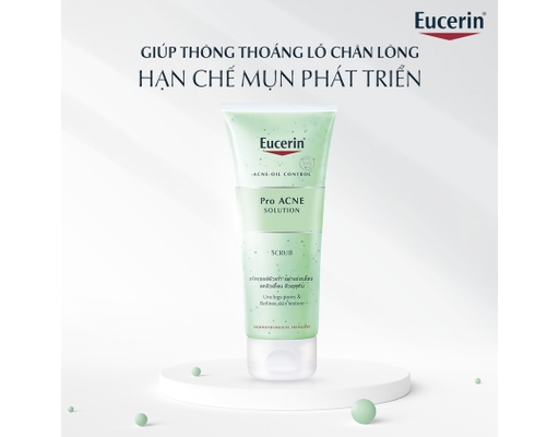 Tẩy Tế Bào Chết Cho Da Nhờn Mụn 100ml Eucerin ảnh 1