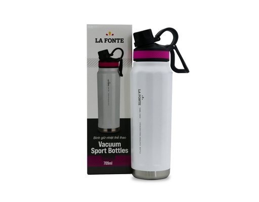 Bình Giữ Nhiệt Thể Thao 709ml 011013-WHI La Fonte ảnh 3