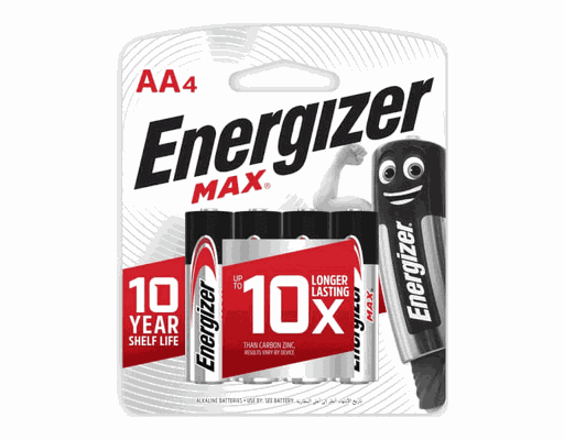 Pin Max E91 BP4 AA Vỉ 4 Energizer ảnh 0