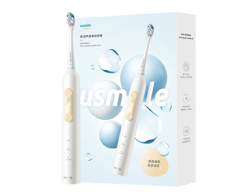 Bàn Chải Điện Sóng Siêu Âm P4 Màu Trắng Usmile ảnh 1