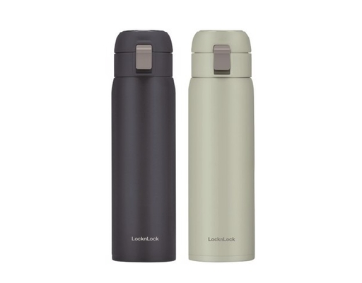 Bình Giữ Nhiệt Point One Touch 500ml Màu Xanh Mint LocknLock ảnh 0