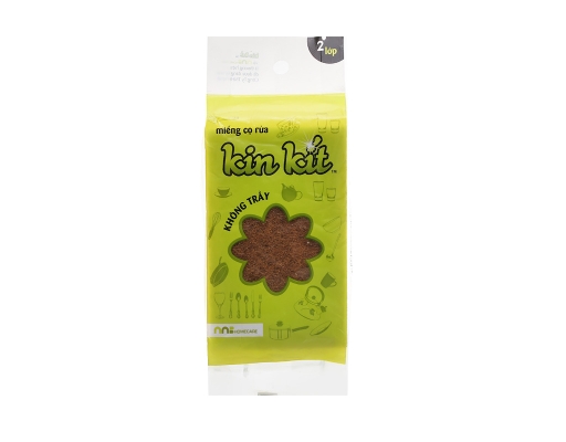 Miếng Cọ Rửa Không Trầy 2 Lớp Kinkit ảnh 0