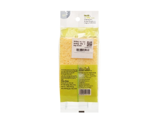 Miếng Cọ Rửa Không Trầy 2 Lớp Kinkit ảnh 1