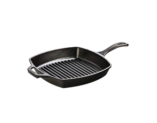 Chảo Gang Nướng Hình Vuông 26.67cm L8SGP3 Lodge Cast Iron ảnh 0