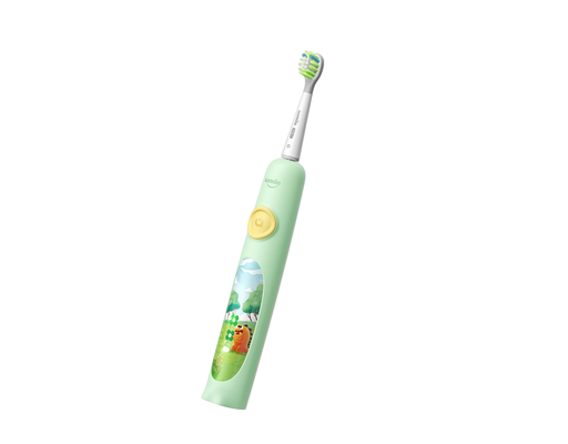 Bàn Chải Đánh Răng Điện Trẻ Em Q4 Green Usmile ảnh 1