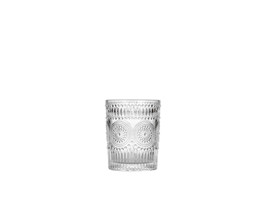 Ly Thủy Tinh Thấp Baroque Viền Vàng 300ml La Fonte ảnh 0