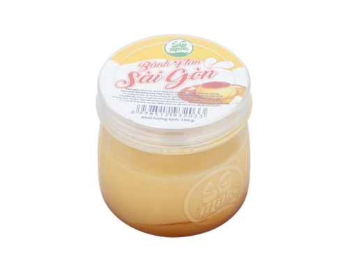 Lốc 4 Hũ Bánh Flan 100g Sài Gòn Milk ảnh 1
