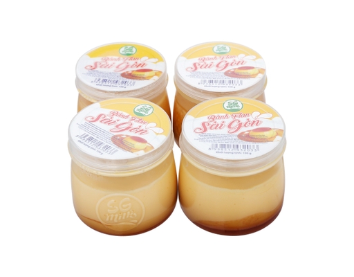 Lốc 4 Hũ Bánh Flan 100g Sài Gòn Milk ảnh 0