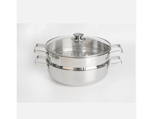 Bộ Nồi Xửng 1 Đáy 28cm HST28-1 Happy Cook ảnh 0