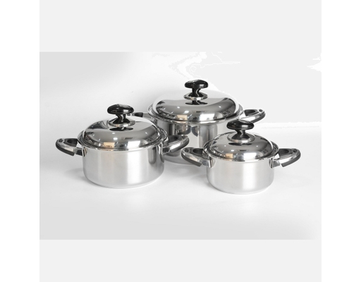 Bộ Nồi Inox 1 Đáy HCS1-06 Happy Cook ảnh 0