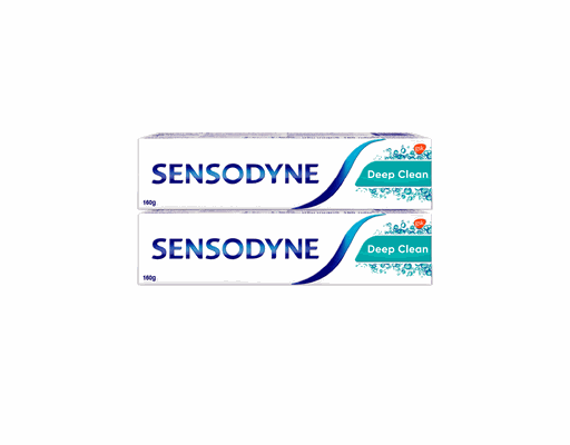 Sensodyne - Bộ Đôi Kem Đánh Răng Sạch Sâu Giảm Ê Buốt Deep Clean