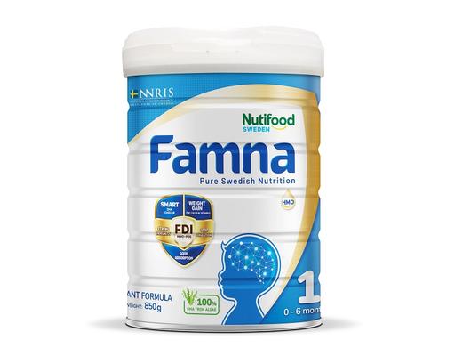Nutifood - Sữa Bột Famna Số 1 Cho Trẻ 0-6 Tháng
