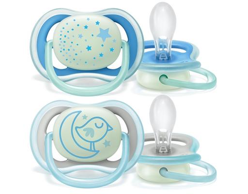 Philips Avent - Ty Ngậm Ban Đêm Cho Bé Từ 6-18 Tháng Tuổi SCF376/21 Vỉ Đôi