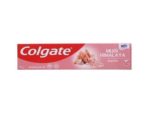 Colgate - Kem Đánh Răng Natural Muối Himalaya Sáng Khoẻ