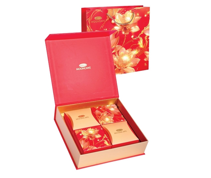 Hộp Bánh Trung Thu Liên Nguyệt 4Bx150g
