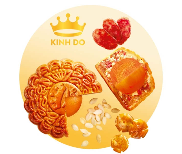 Bánh Nướng Trung Thu Lạp Xưởng Ngũ Hạt 2 Trứng