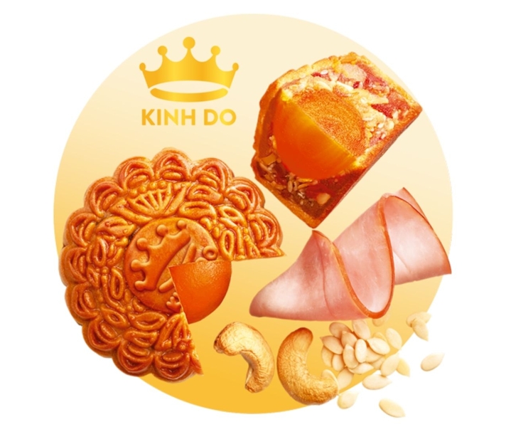 Bánh Nướng Trung Thu Thập Cẩm Jambon 1 Trứng