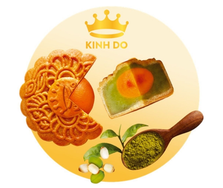 Bánh Nướng Trung Thu Hạt Sen Trà Xanh 1 Trứng