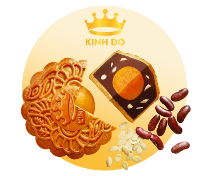 Bánh Nướng Trung Thu Đậu Đỏ 1 Trứng 150g