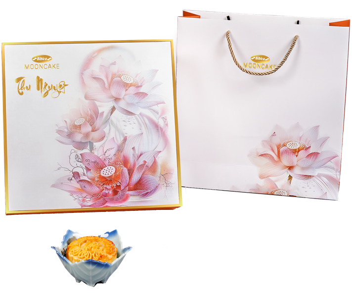  Hộp Bánh Trung Thu Thu Nguyệt 200gx4