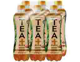 Lốc 6 Trà Olong Không Đường Chai 455ml Tea Plus