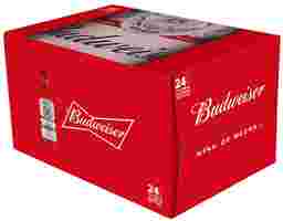 Budweiser - Thùng 24 Chai Bia Alu 355ml
