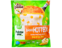 Pulmuone - Bánh Hotteok Nhân Phô Mai Ngô