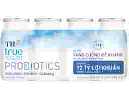 TH True Yogurt - Sữa Uống Lên Men Probiotics Có Đường
