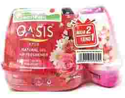 Oasis - Lô 2+1 Sáp Thơm Natural Sweet Floral & Pink Rose